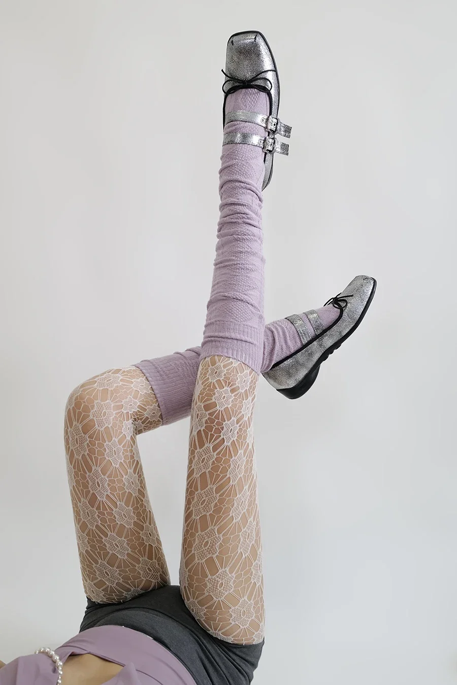 Japanese Sweet Sakura Fish Net Stockings Vintage Women Sexy Mesh Flower Luxury White Tights Y2K Lolita Party Underwear Pantyhose