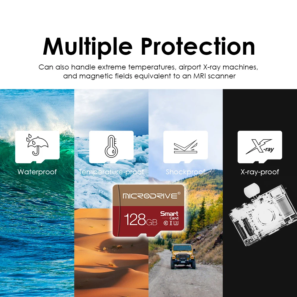 Original micro TF SD Card 256GB 128GB 64GB 32GB TF Class 10 UHS-1 Memory Card Flash Card Memory micro for Smartphone PC