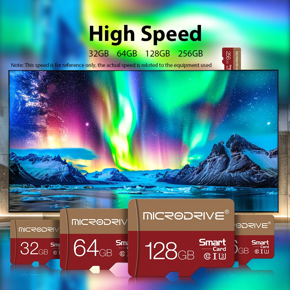Original micro TF SD Card 256GB 128GB 64GB 32GB TF Class 10 UHS-1 Memory Card Flash Card Memory micro for Smartphone PC