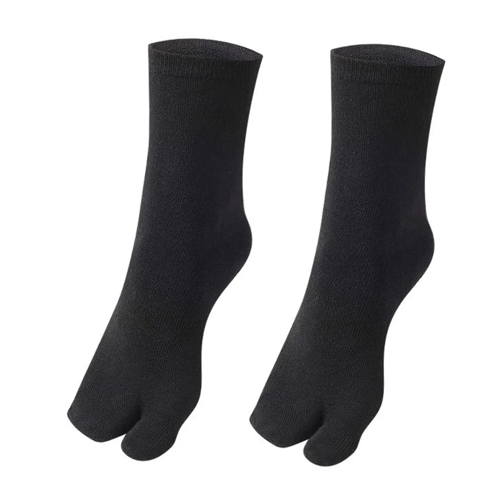 1-5Pair Japanese Style Two Finger Socks Unisex Clog Socks Polyester Toe Separation Socks Kimono Flip Flop Sandal Split Toe Sock