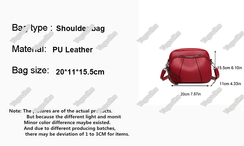 Solid Color Fashionable Rivet Zipper Women's Mobile Phone Bag Simple Soft Leather Shoulder Crossbody Small Square Bag Handbag