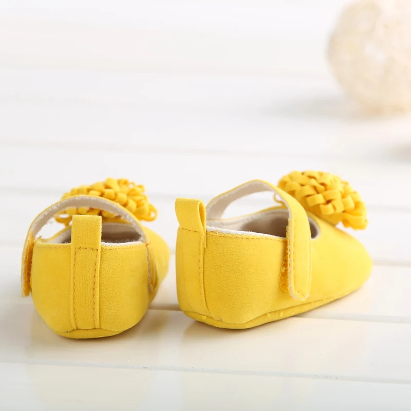 0-18 Months Newborn Baby Girl Walking Shoes Princess Shoes Little Baby Soft Bottom Anti Drop Girls Toddler Shoes