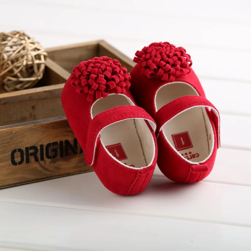 0-18 Months Newborn Baby Girl Walking Shoes Princess Shoes Little Baby Soft Bottom Anti Drop Girls Toddler Shoes