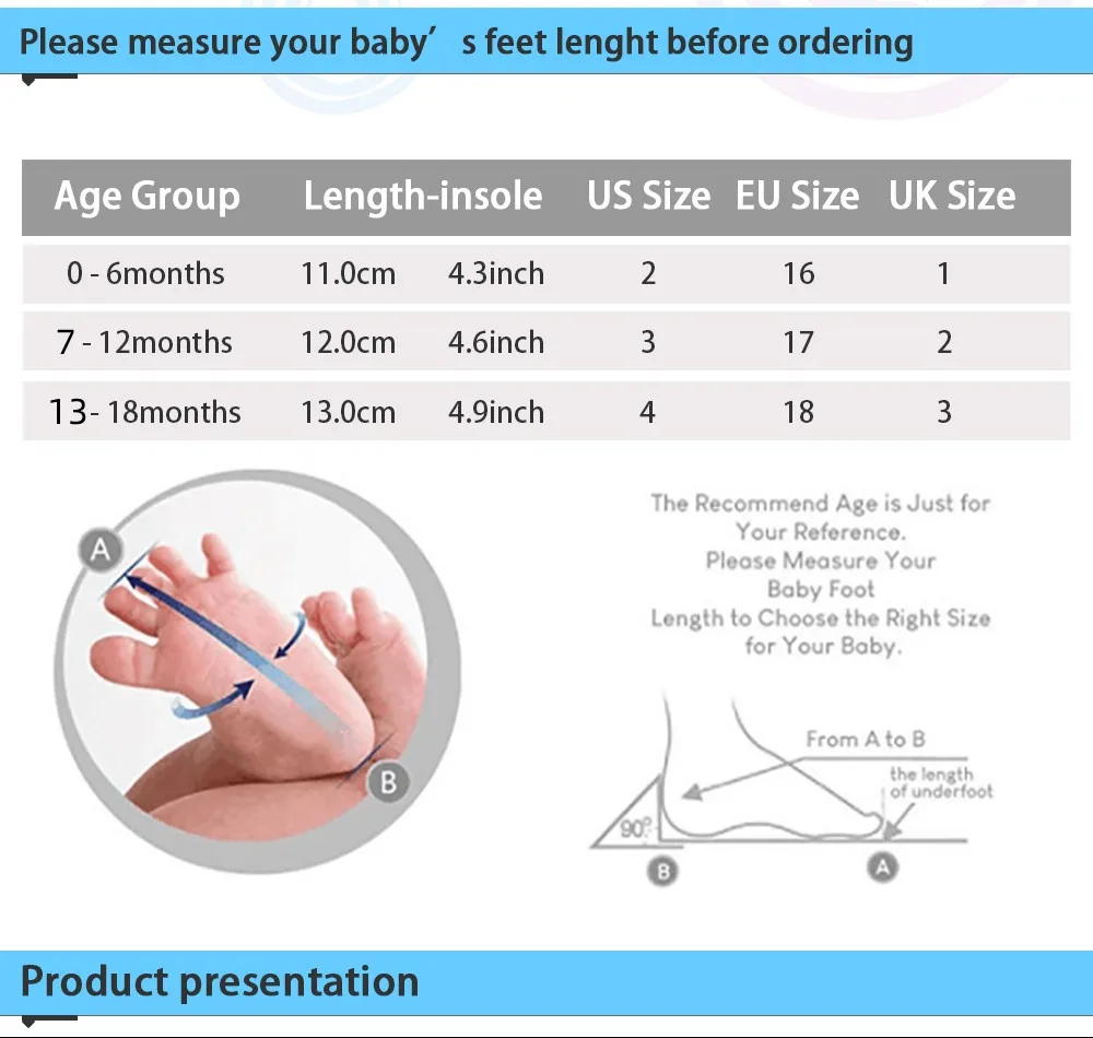 0-18 Months Newborn Baby Girl Walking Shoes Princess Shoes Little Baby Soft Bottom Anti Drop Girls Toddler Shoes