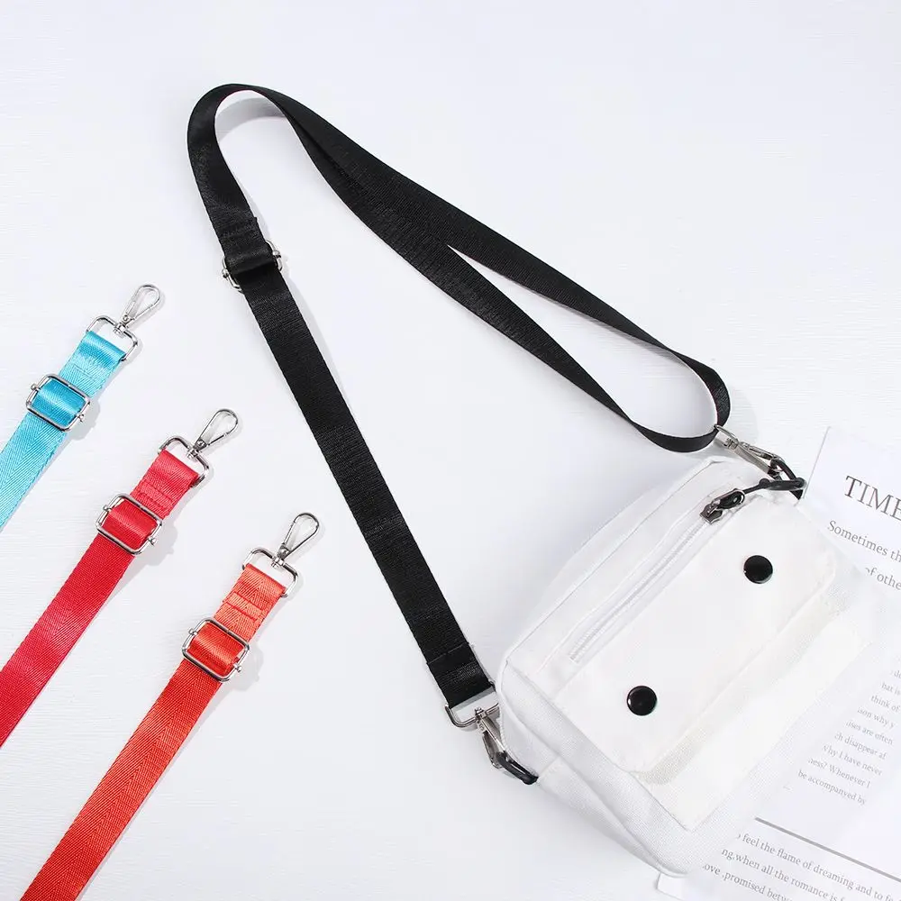 2.5cm Width Shoulder Bag Strap Fashion Wide Replacement Strap For Bags Nylon Woman Messenger Accessories Bag Straps