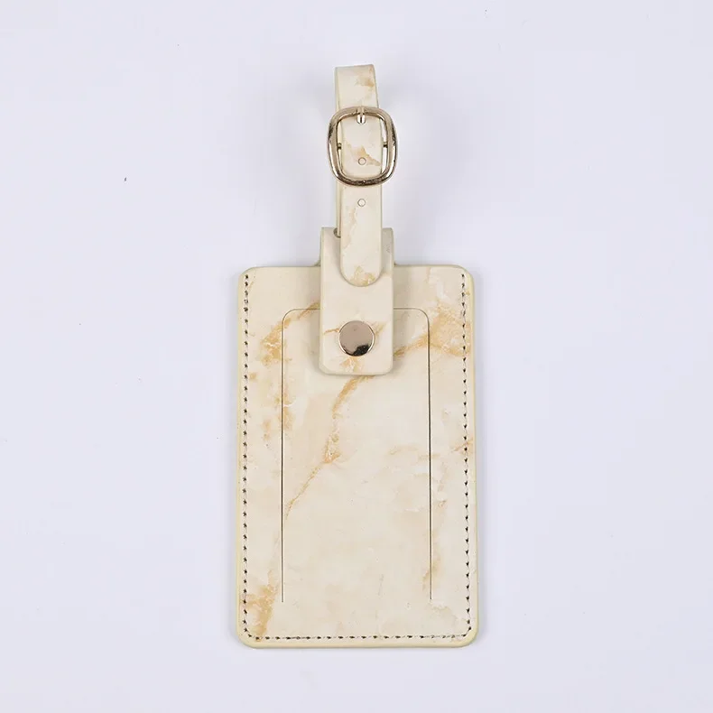 Women Men Passport Cover Pu Leather Marble Style Travel ID Credit Card Passport Holder Ticket Protective Packet Bag Wallet Pouch