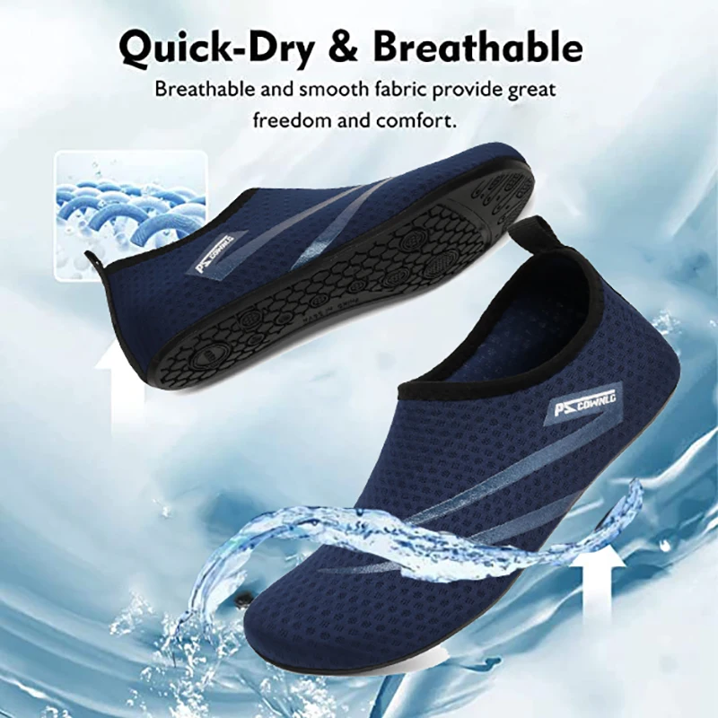Diving Shoes Women Aqua Shoes Men Beach Swimming Water Sport Socks Barefoot Sneaker Fitness Dance Swim Surfing Snorkeling Shoe