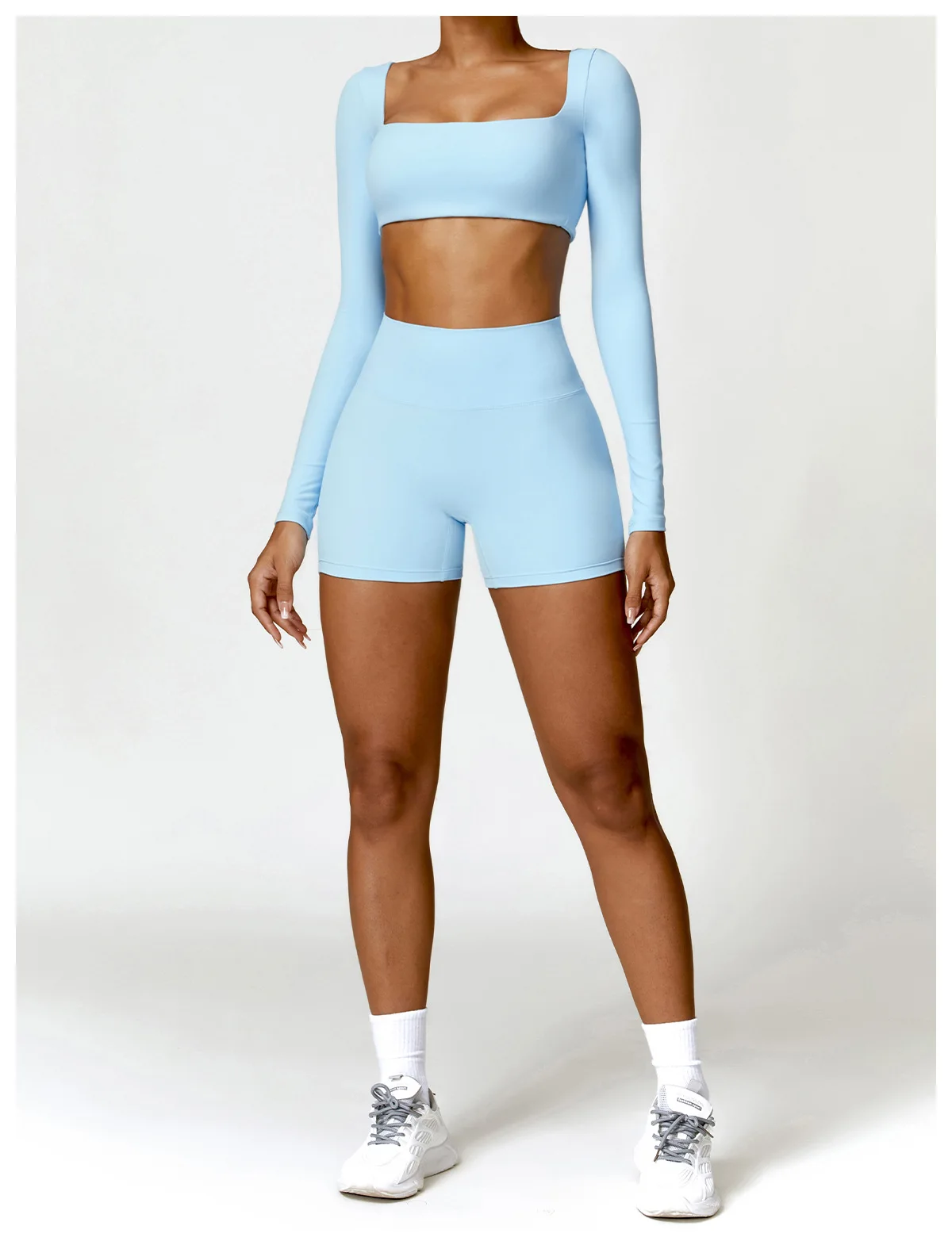 Summer Solid Color Women Fitness Quick-Dry Sport Short Women Cycling Soft Training Shorts Jog High Waist Yoga Short Legging