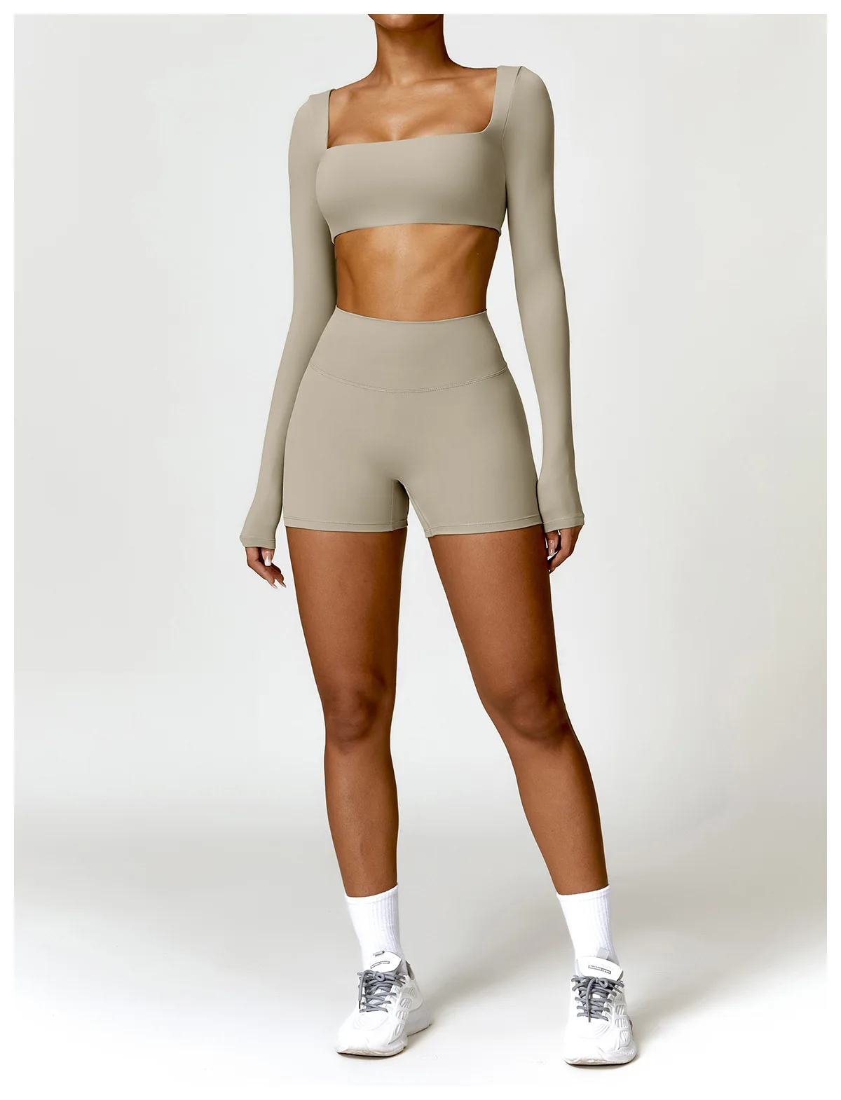 Summer Solid Color Women Fitness Quick-Dry Sport Short Women Cycling Soft Training Shorts Jog High Waist Yoga Short Legging