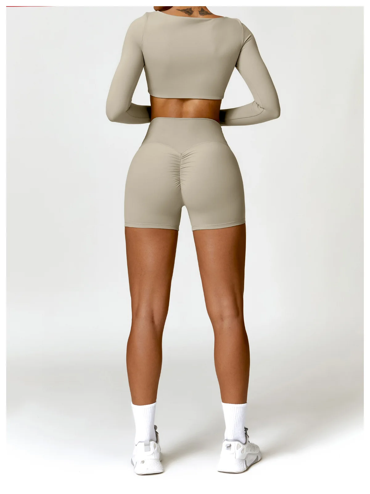 Summer Solid Color Women Fitness Quick-Dry Sport Short Women Cycling Soft Training Shorts Jog High Waist Yoga Short Legging