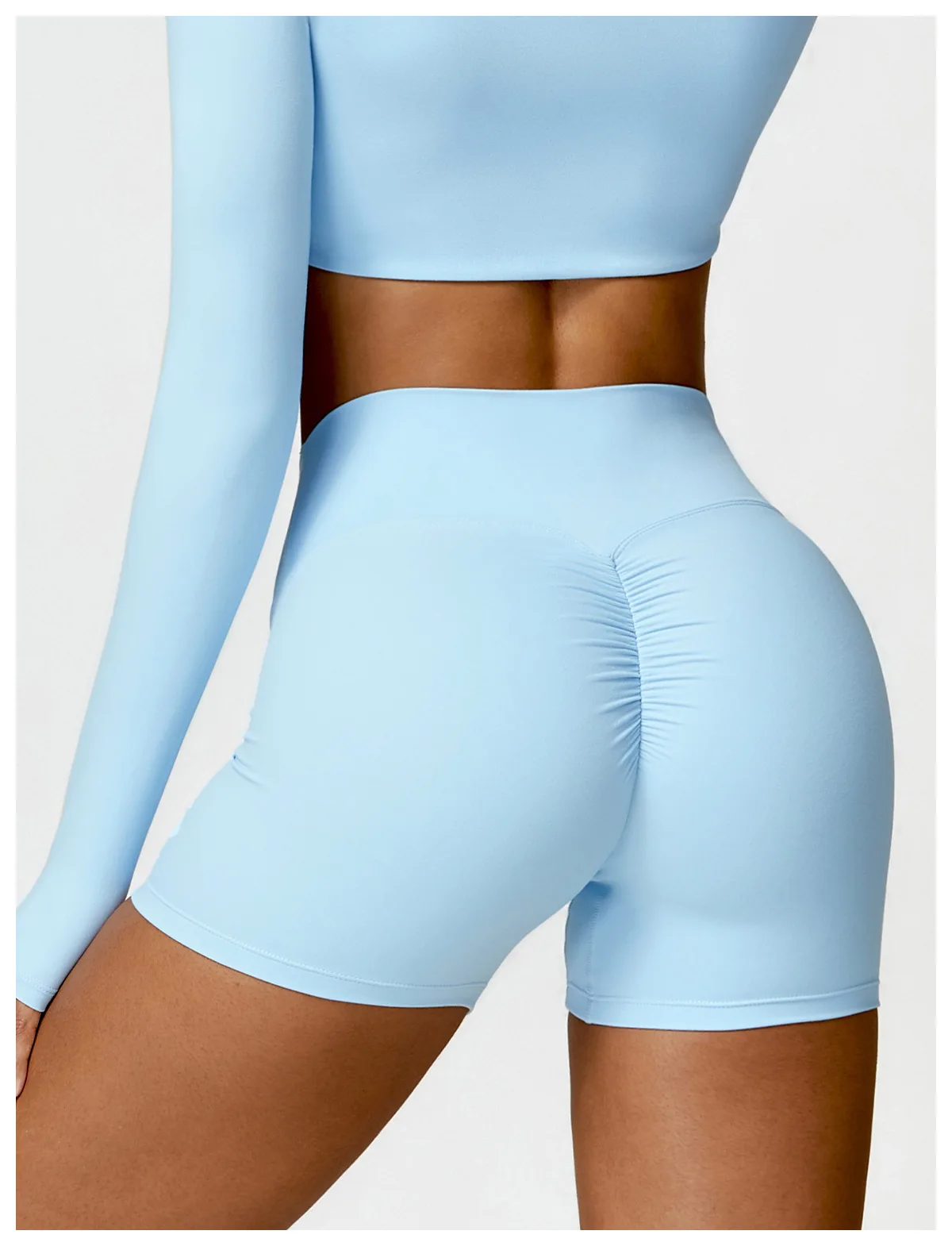 Summer Solid Color Women Fitness Quick-Dry Sport Short Women Cycling Soft Training Shorts Jog High Waist Yoga Short Legging