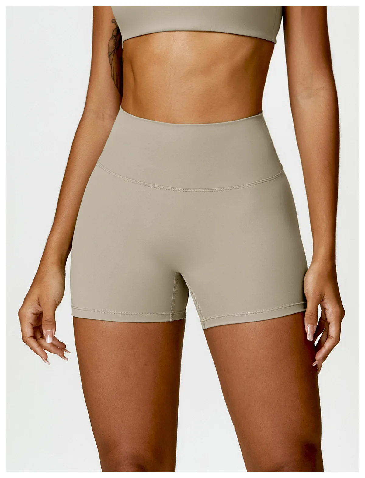 Summer Solid Color Women Fitness Quick-Dry Sport Short Women Cycling Soft Training Shorts Jog High Waist Yoga Short Legging