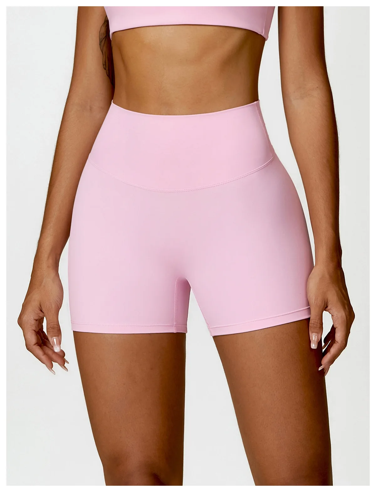 Summer Solid Color Women Fitness Quick-Dry Sport Short Women Cycling Soft Training Shorts Jog High Waist Yoga Short Legging