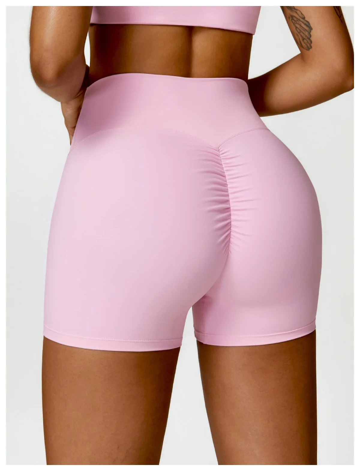 Summer Solid Color Women Fitness Quick-Dry Sport Short Women Cycling Soft Training Shorts Jog High Waist Yoga Short Legging