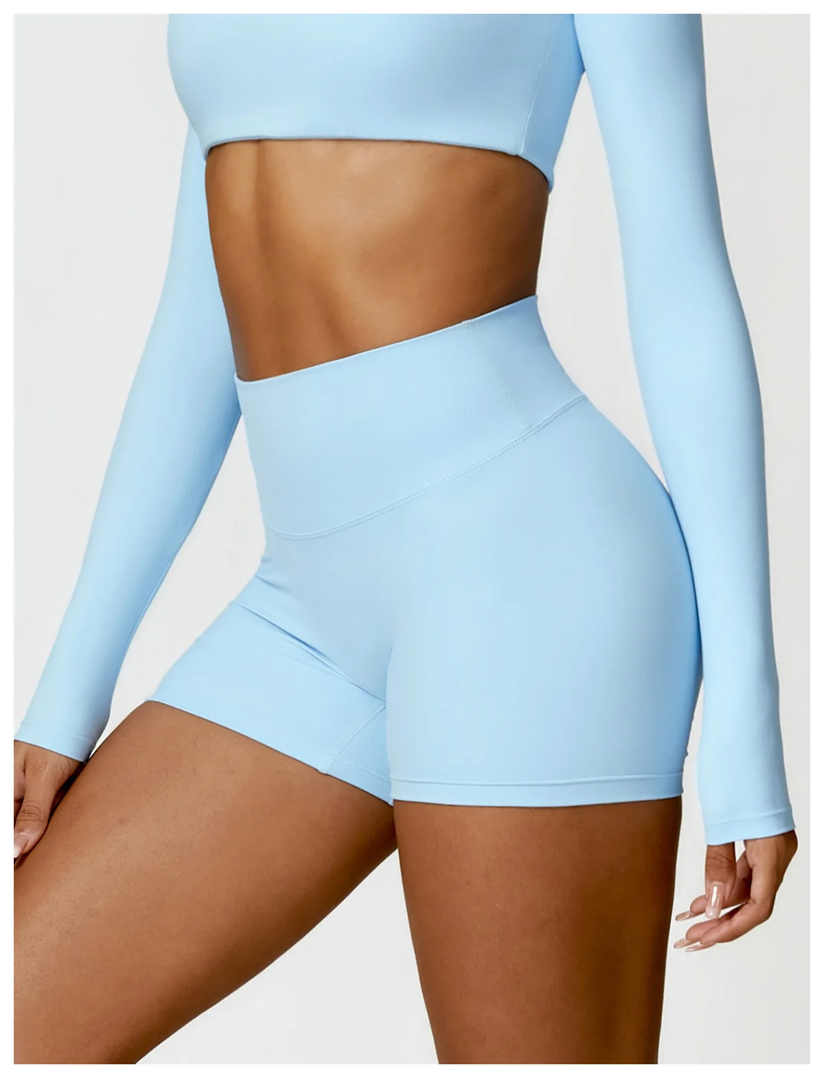 Summer Solid Color Women Fitness Quick-Dry Sport Short Women Cycling Soft Training Shorts Jog High Waist Yoga Short Legging