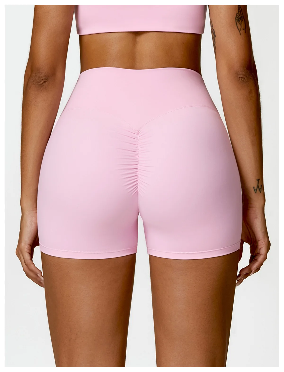 Summer Solid Color Women Fitness Quick-Dry Sport Short Women Cycling Soft Training Shorts Jog High Waist Yoga Short Legging