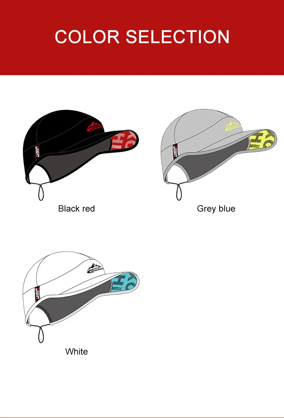 Women Men Fast Drying Bicycle Sun Hat Outdoor Sports Running Hat Wearing UV Resistant Bicycle Climbing Hat Fishing Headwear
