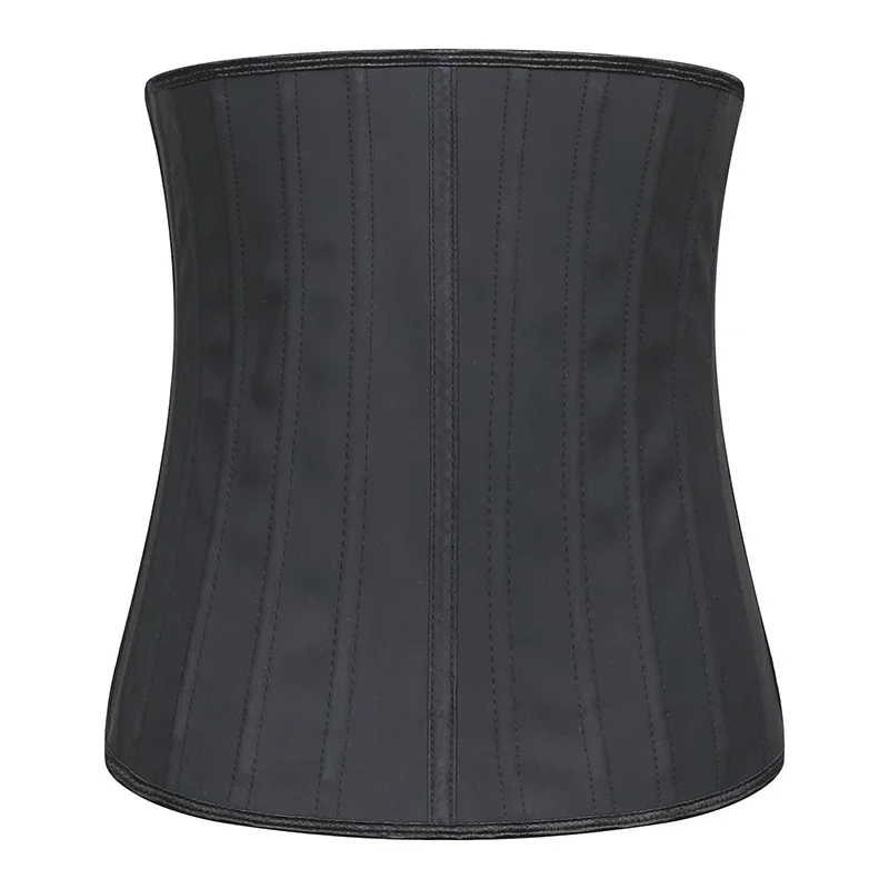 25 bones Waist Trainer Corset Latex Body Shapewear Women Tummy Shaper Belly Sheath Sllimming Belt Modeling Strap Weight Loss
