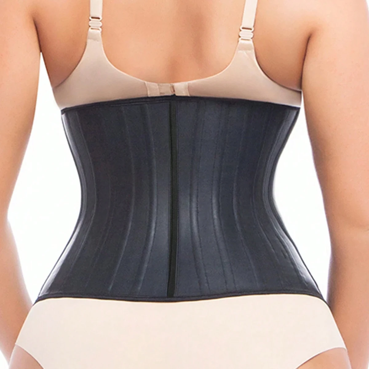 25 bones Waist Trainer Corset Latex Body Shapewear Women Tummy Shaper Belly Sheath Sllimming Belt Modeling Strap Weight Loss