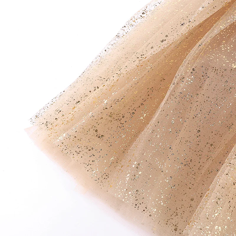 Adult Hot Mesh Tutu Skirt 2025 Street Fashion Solid Color Skirt Polyester Dance Skirt