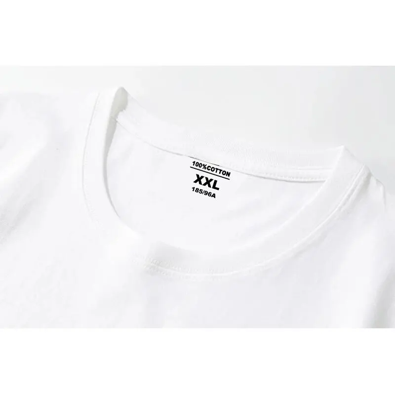 Men's T-shirt High Quality Cotton Blend Funny Cool Cat Printed Summer Casual Loose Cool T Shirt O-Neck Male T-Shirt Tops