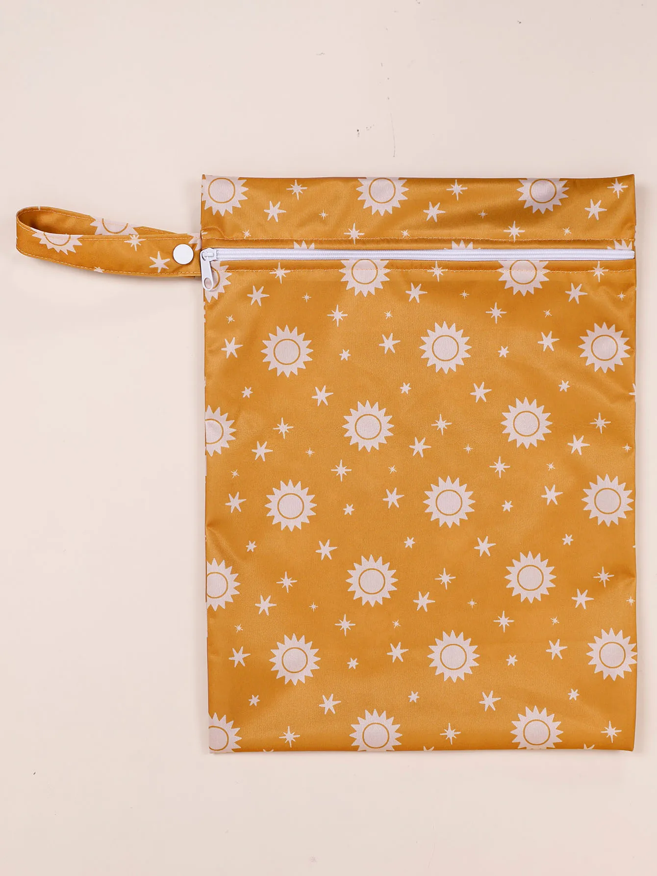 2PCS/Set Recycled PUL Wetbag For Baby Diapers Nappies Reusable Waterproof Diaper Bag 26cmx36cm