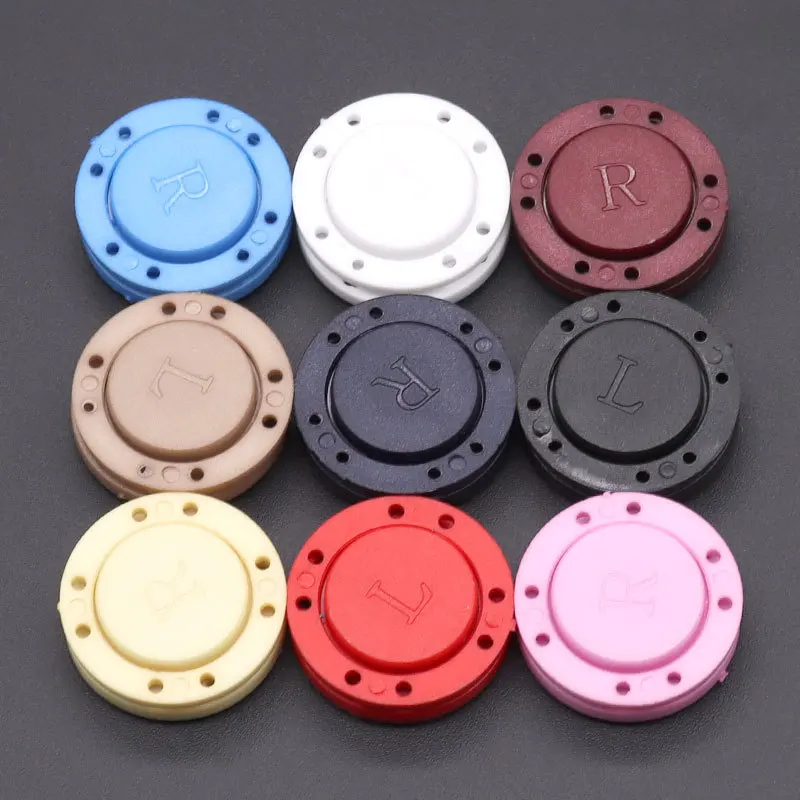 A pair Invisible Magnet Button for Sewing Supplies Jacket Cardigan Concealed Buckle Handwork Clothing Decoration Buttons
