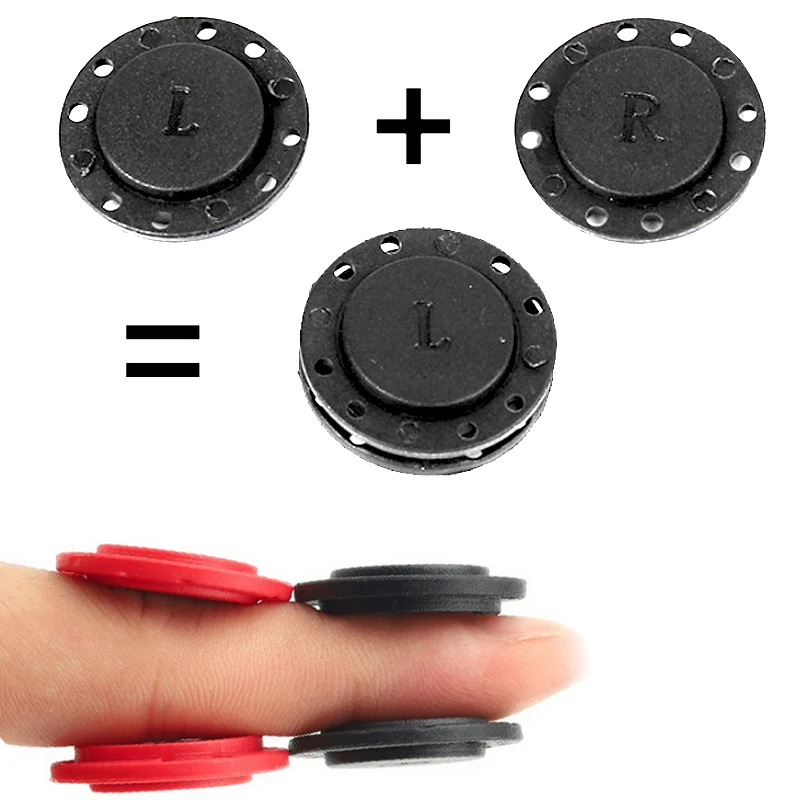 A pair Invisible Magnet Button for Sewing Supplies Jacket Cardigan Concealed Buckle Handwork Clothing Decoration Buttons