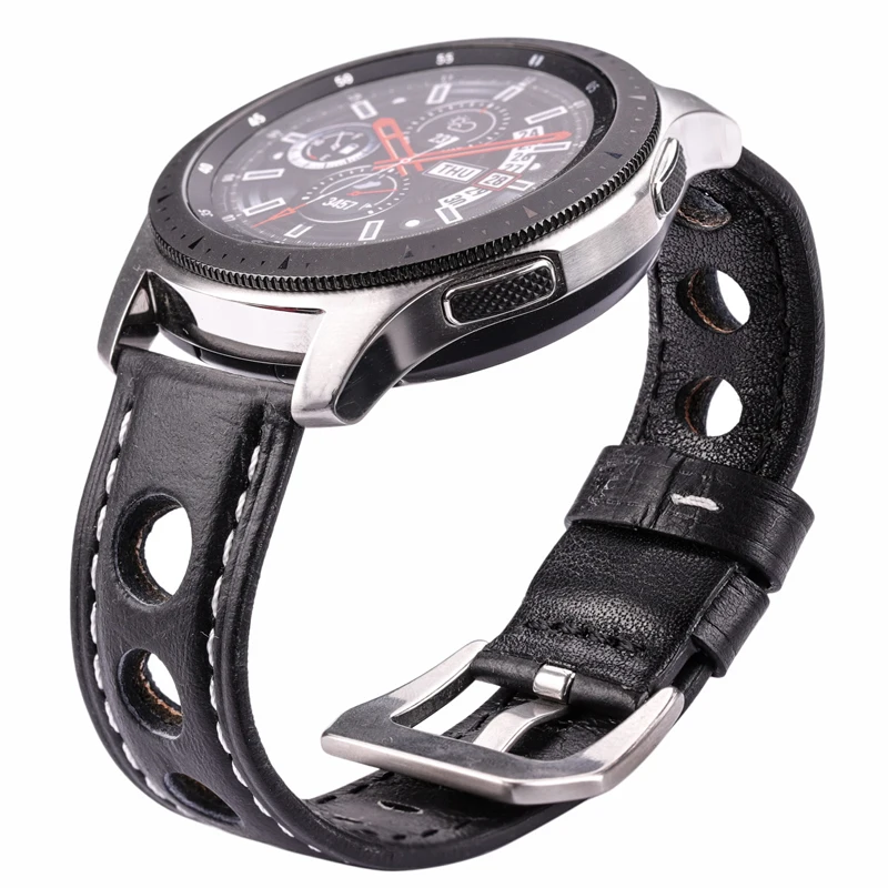 Cowhide Watch Strap Bracelet Vintage Genuine Leather 20mm 22mm 24mm Watchband Women Men Fashion Watch Band Belt With Pin Buckle