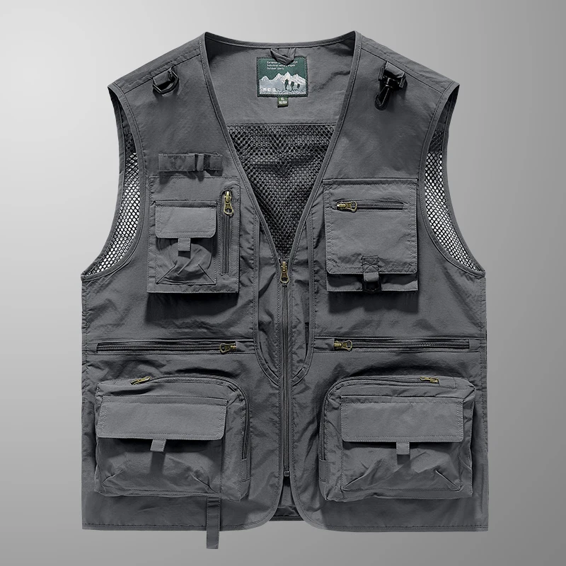 2024 New Spring, Autumn, and Summer Versatile Items in Stock, Fashionable and Trendy Wearing Vests, Men's Wear, Shopping an