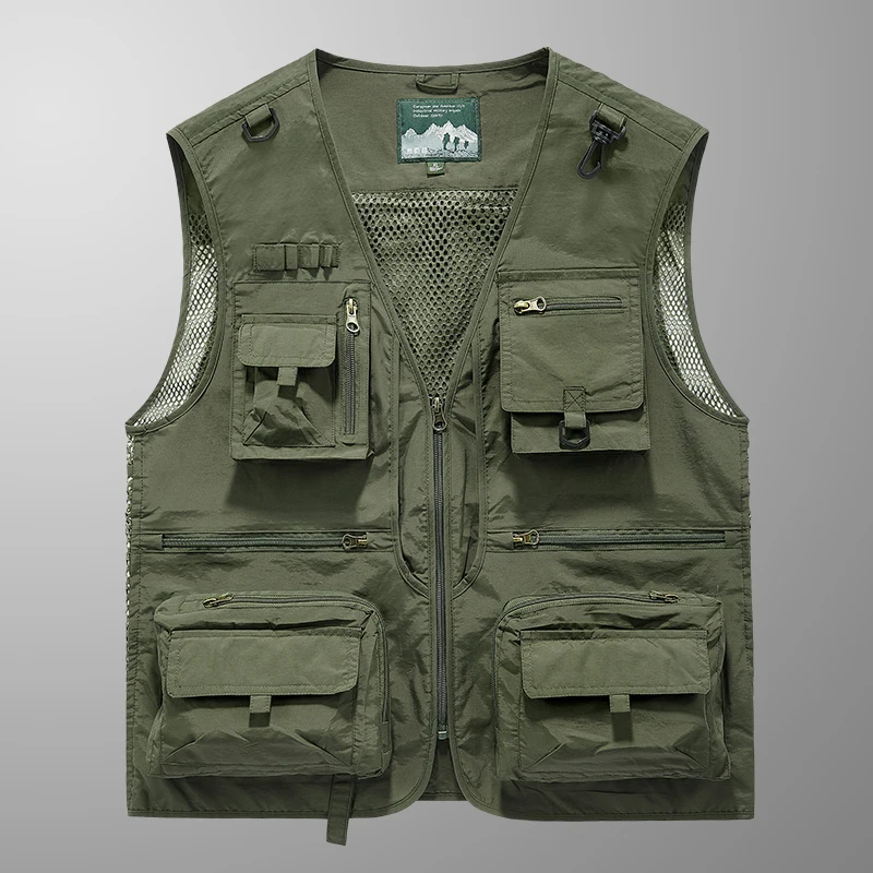 2024 New Spring, Autumn, and Summer Versatile Items in Stock, Fashionable and Trendy Wearing Vests, Men's Wear, Shopping an