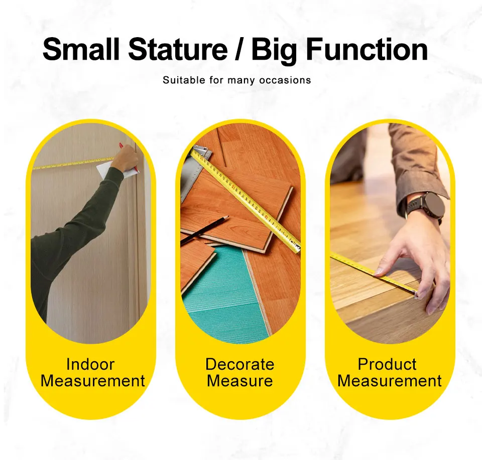 BESTIR Measuring Tape Measure 3M 5M 7.5M Metric Tape Ruler Centimeter 10Ft 16Ft 25Ft Measuring Tool Ruler Metric And Feet