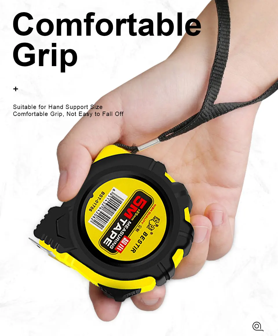BESTIR Measuring Tape Measure 3M 5M 7.5M Metric Tape Ruler Centimeter 10Ft 16Ft 25Ft Measuring Tool Ruler Metric And Feet