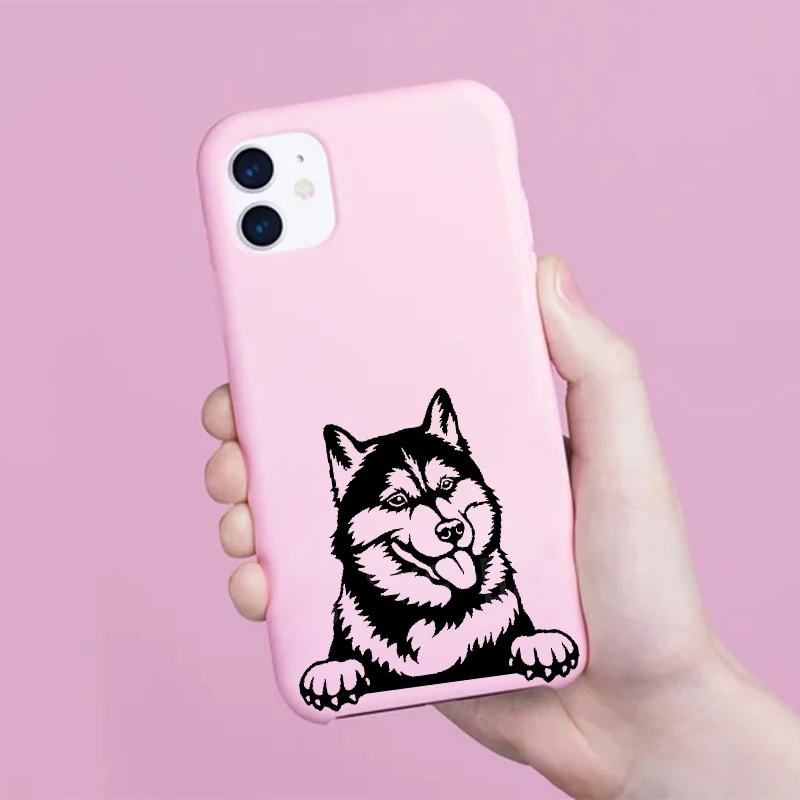 Cars Accessorie Decals Funny Dog With Name Car Decal Dogs Pet Animals Laptop Vinyl Sticker For Apple MacBook Pro/Air Decoration