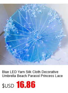 Chinese Dance Performance Lace Umbrella Classical Hanfu Oil Paper Umbrella Fairy Ancient Parasol Paraguas Inverso El Principito