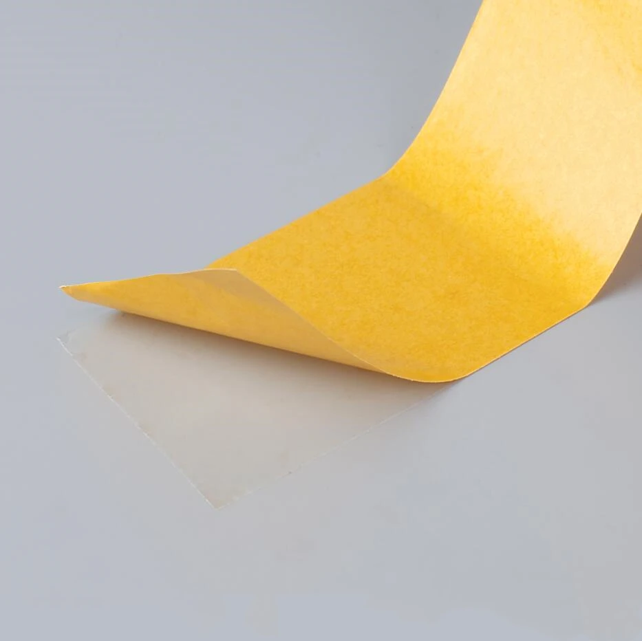 50M High Temperature Resistance PET Double Sided Tape No Trace Transparent Heat Resistant Strong Double-Sided Adhesive Tape 1PCS