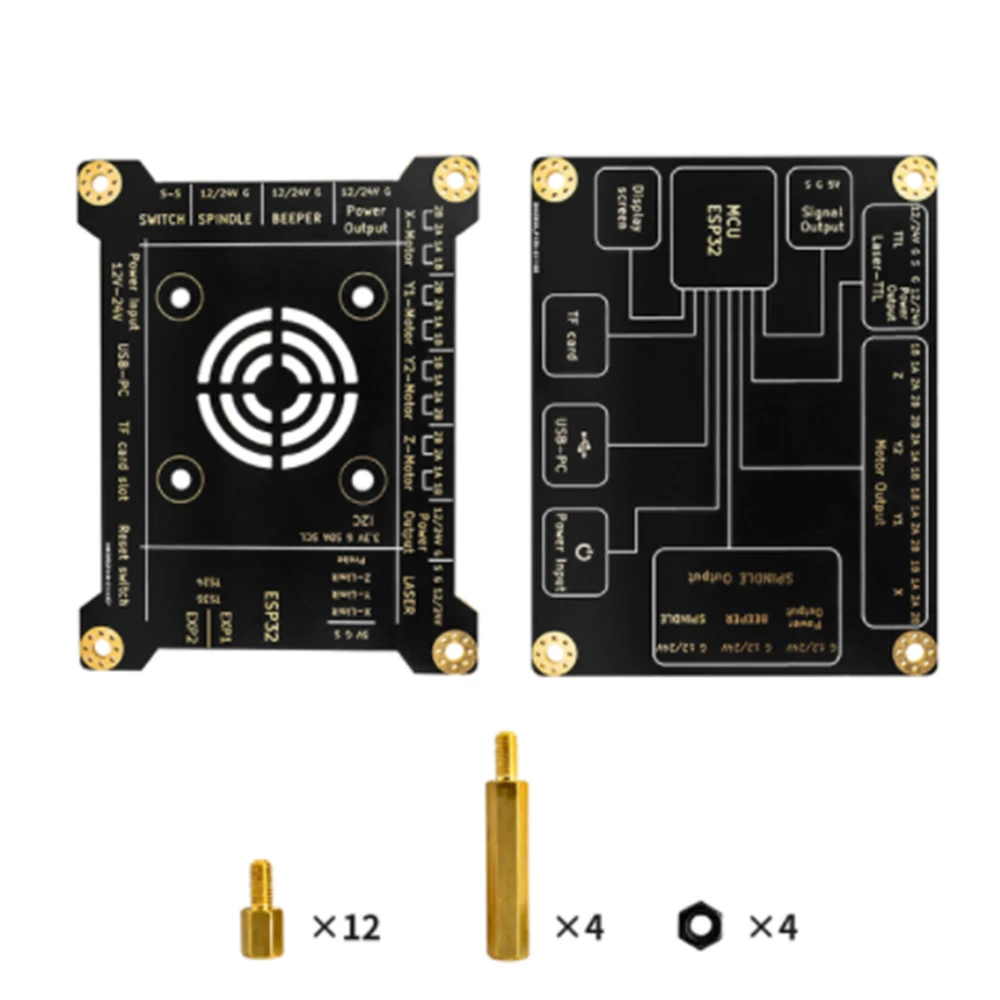 Makerbase MKS DLC32 V2.1 32bits Motherboard Offline Controller WIFI TFT Touch Screen TS24/TS35-R For Laser Engraving Machine