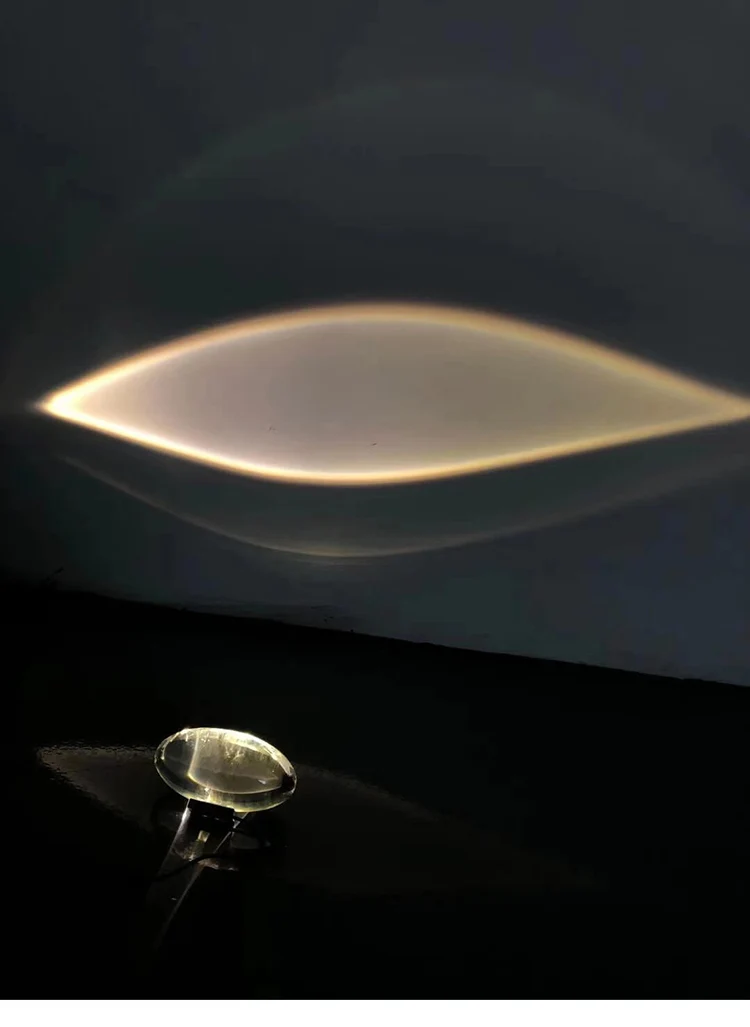 Italian Designer Table Lamp Led Crystal Eye Of The Sky Free Shipping Egg-shaped Lamps Living Bedroom Decor Light Night Projector