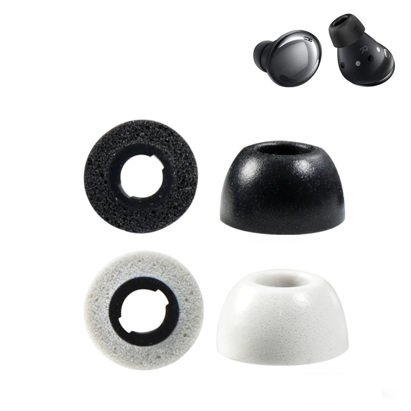 Memory Foam For Samsung Galaxy Buds Pro Earphone Ear Pads Case Sponge Ear Cups In-Ear Earphone Earbuds Tips Eartips 2pcs/pair