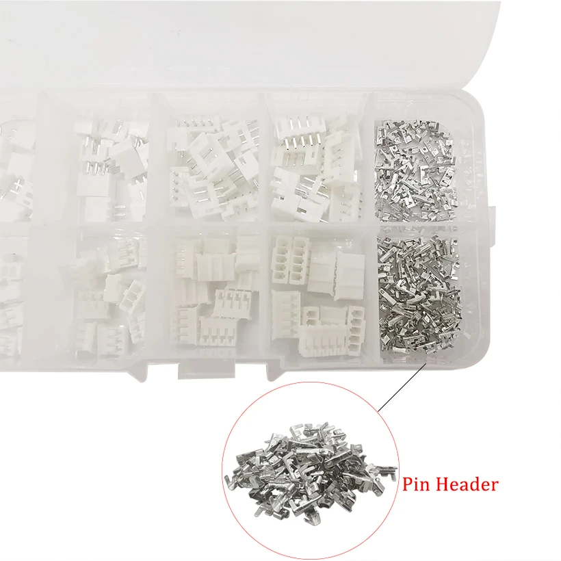 230Pcs/Sets PH 2.0 XH 2.54 2P 3P 4P 5 Pin Terminals Male Female Housing JST Wire Connector Adaptor PH2.0mm XH2.54mm Kits