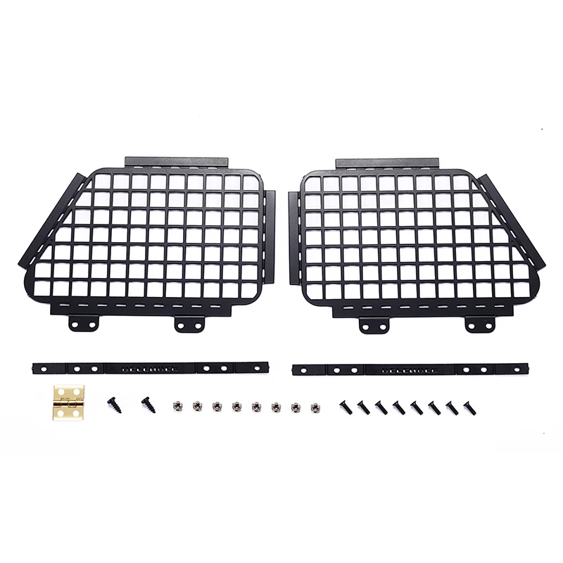 Metal OP Simulated Decorations Accessaries Diy for MN Model D90 D91 MN99 MN99S V1 V2 1/12 RC Car Window Mesh Upgrade Spare Parts
