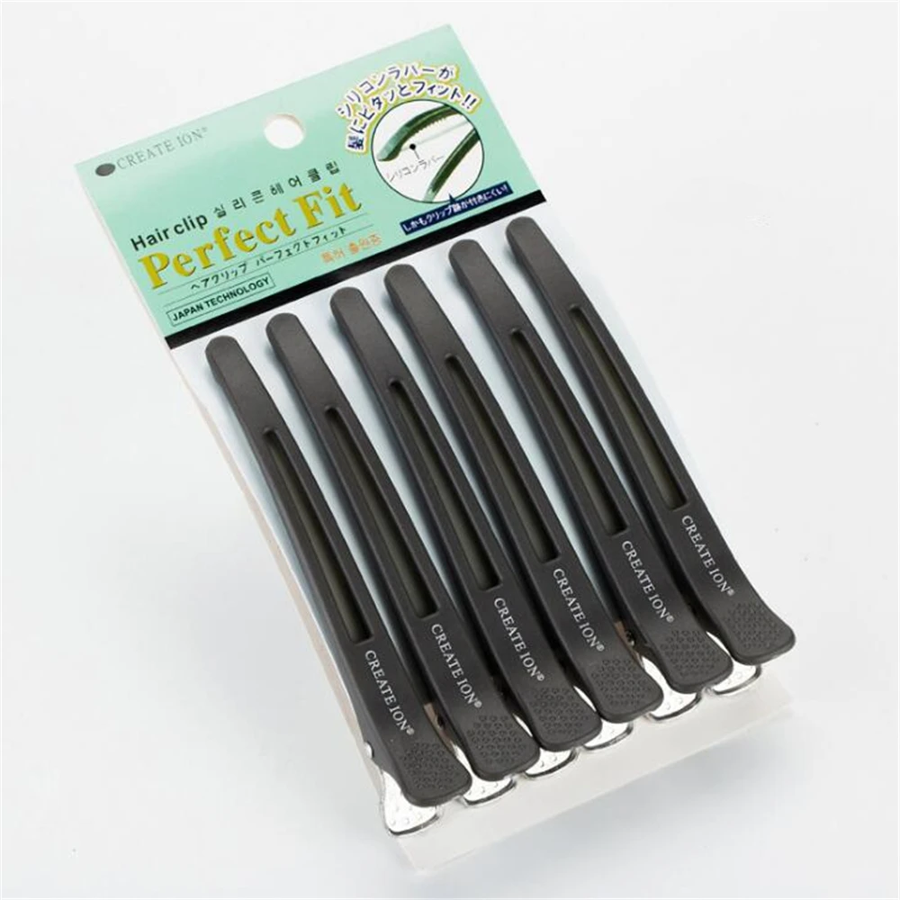 5/6Pcs Alligator Hair Clips Hairdressing Clamps Claws Section Clip Barber Crocodile Hairpin Salon Styling Tools Hair Accessories