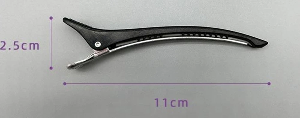 5/6Pcs Alligator Hair Clips Hairdressing Clamps Claws Section Clip Barber Crocodile Hairpin Salon Styling Tools Hair Accessories