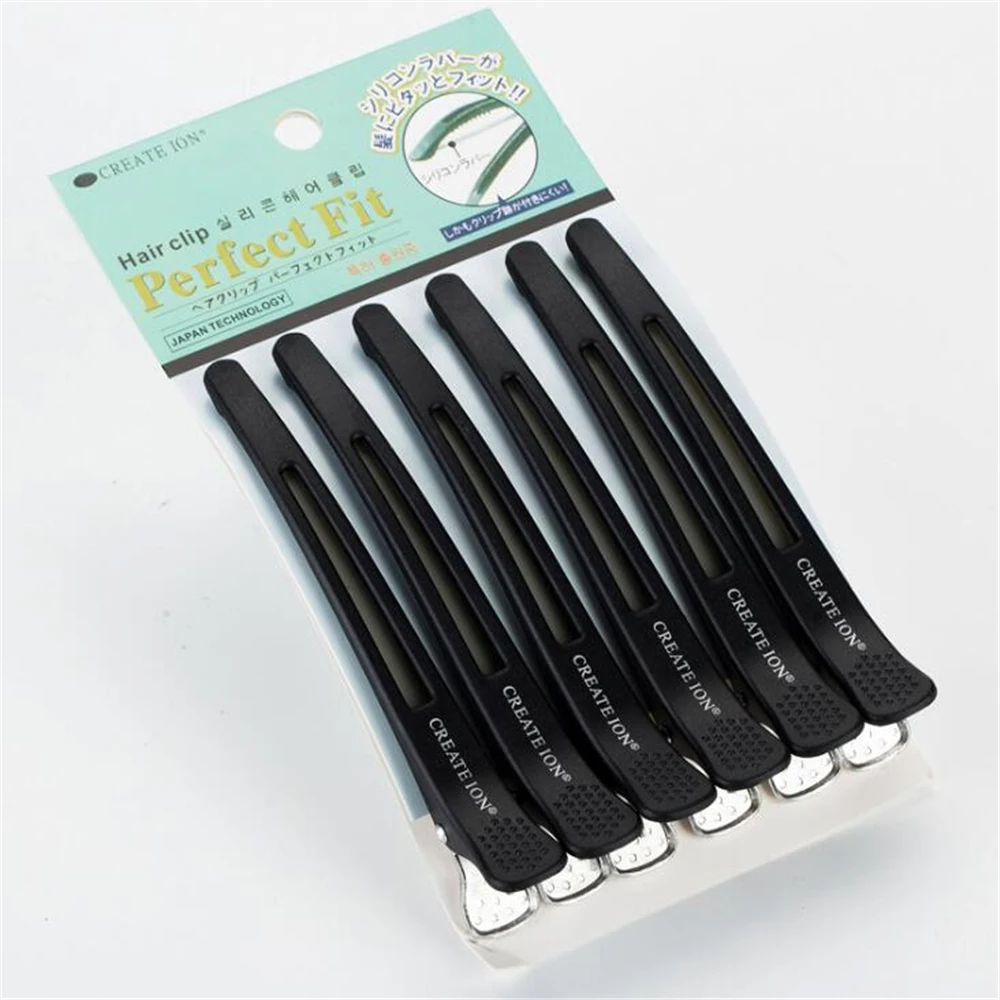 5/6Pcs Alligator Hair Clips Hairdressing Clamps Claws Section Clip Barber Crocodile Hairpin Salon Styling Tools Hair Accessories