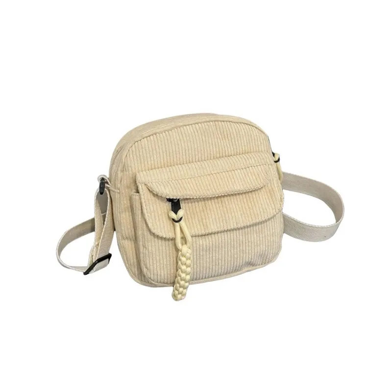 Mini Backpack Square Bag Korean Version Fashionable Sweet Shoulder Bag Female's Schoolbag Stylish Simple Crossbody Bag Casual
