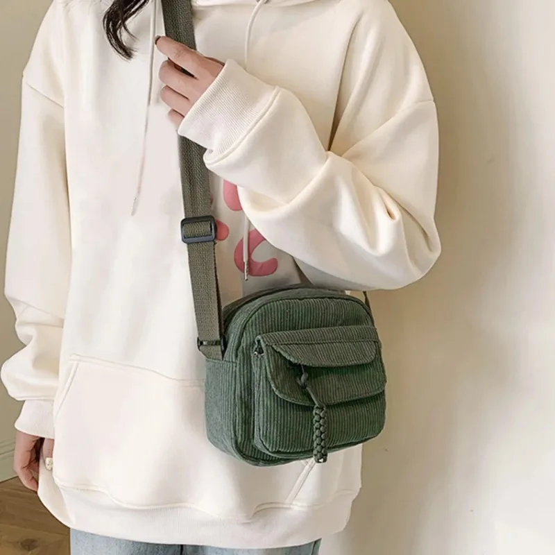 Mini Backpack Square Bag Korean Version Fashionable Sweet Shoulder Bag Female's Schoolbag Stylish Simple Crossbody Bag Casual
