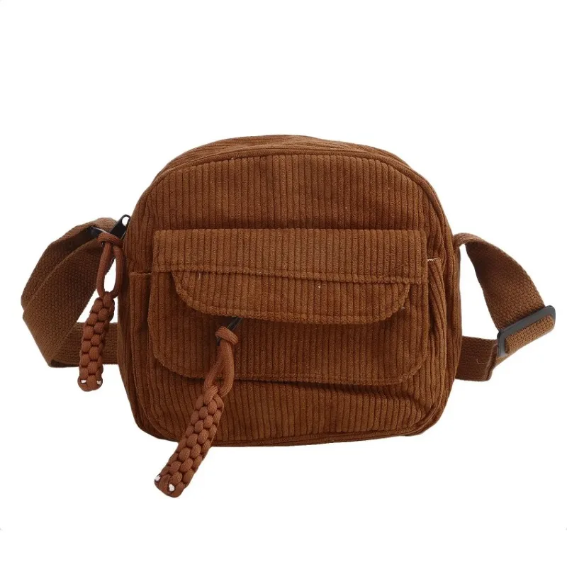 Mini Backpack Square Bag Korean Version Fashionable Sweet Shoulder Bag Female's Schoolbag Stylish Simple Crossbody Bag Casual
