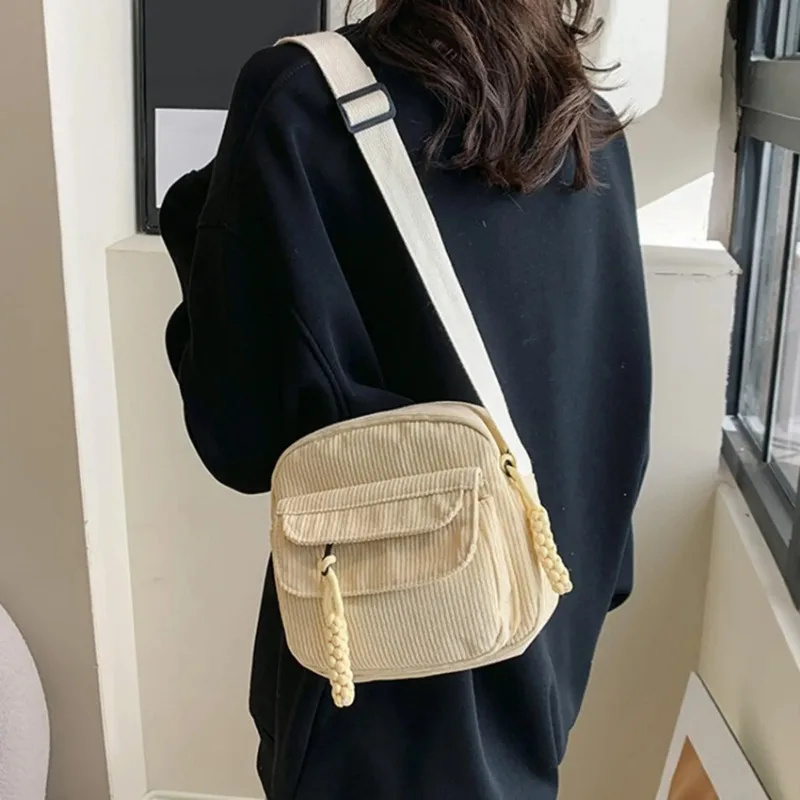 Mini Backpack Square Bag Korean Version Fashionable Sweet Shoulder Bag Female's Schoolbag Stylish Simple Crossbody Bag Casual