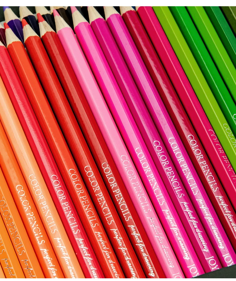 12/18/24/36/48/72 Colors Oily Colored Pencils Set Wood Professional Artist Painting Drawing Sketch Art Design Student Supplies