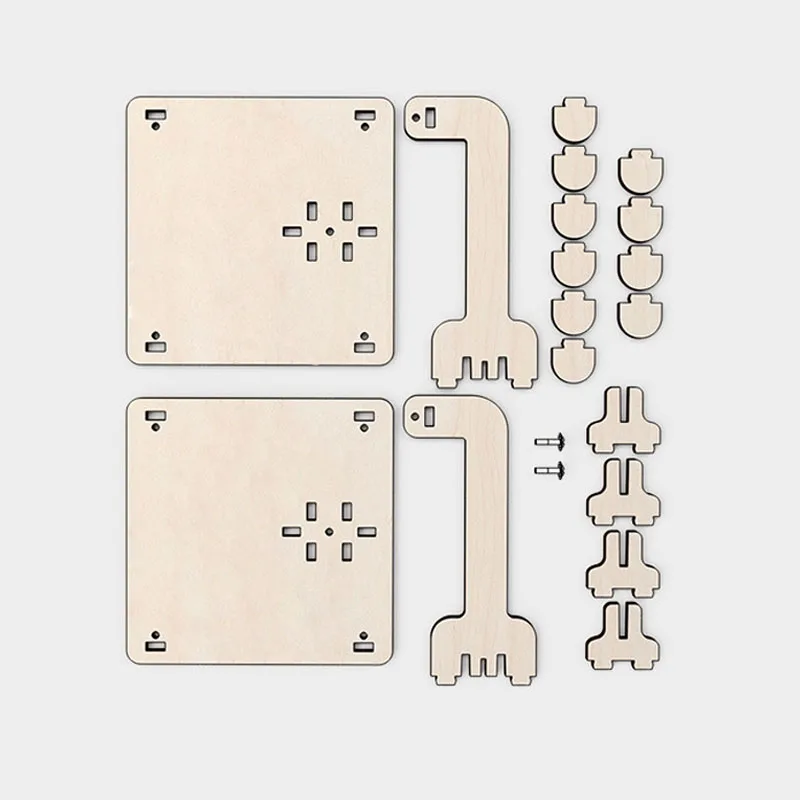 Tensioning structure science small production small invention DIY children's education handmade puzzle experimental material toy